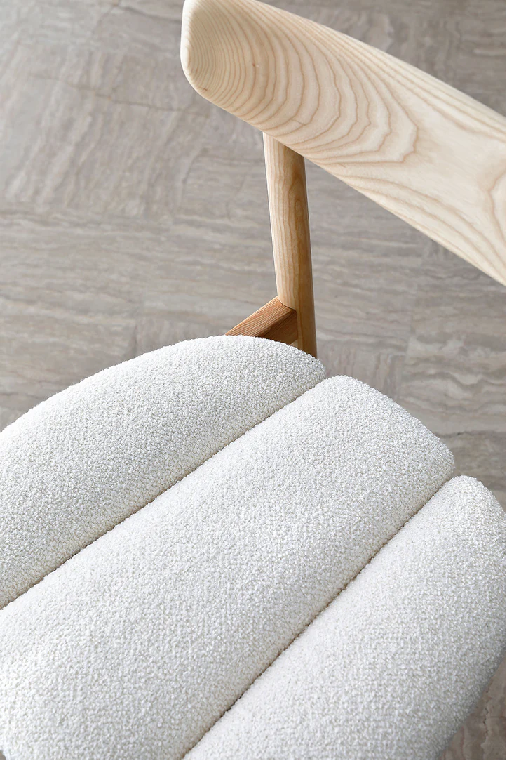 Klee natural oak chair
