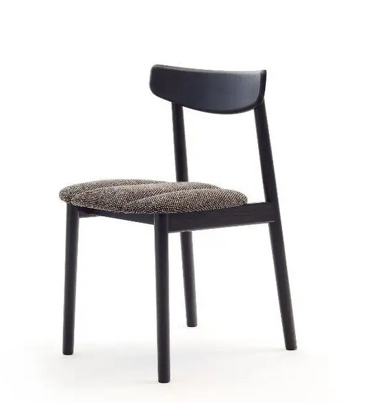 Klee black oak chair