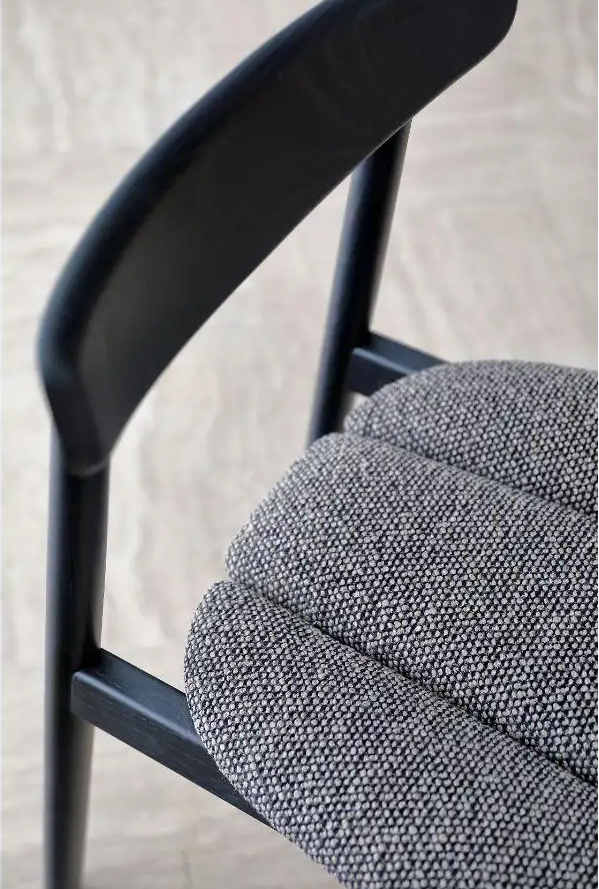 Klee black oak chair