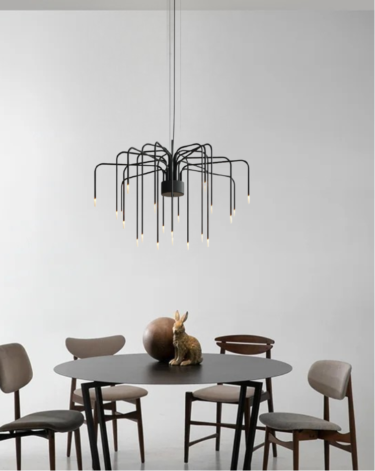 Boom suspension lamp