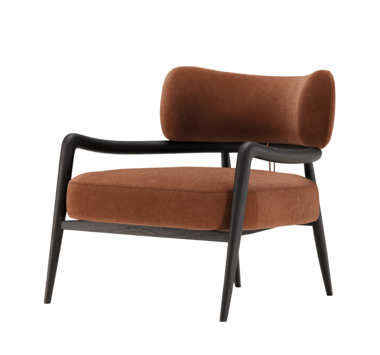 Botero Lounge Chair (Plain Leather)