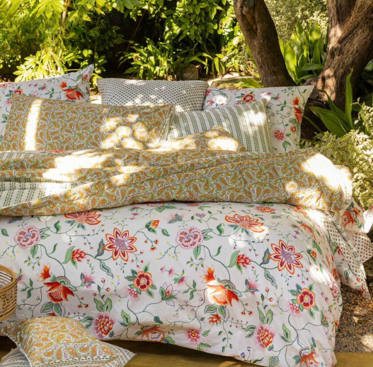 Été Indien duvet cover