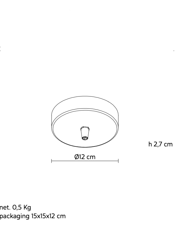 Opium Suspension transparent lamp