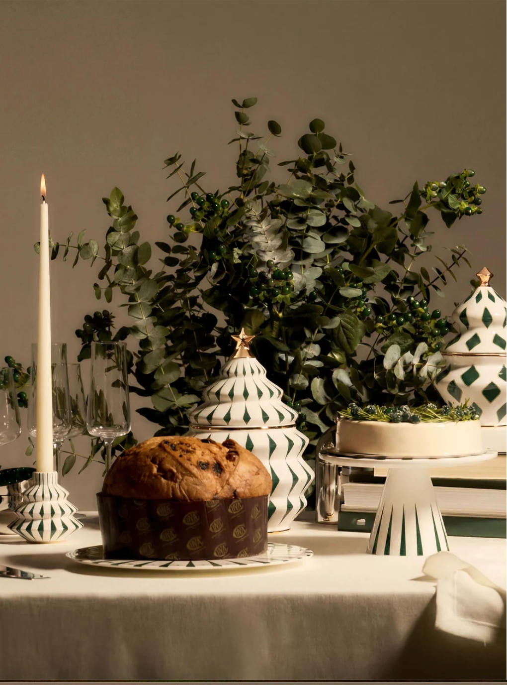 Delight Candlestick (Green)
