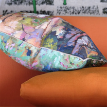 Carregar imagem no visualizador da galeria, Foret Impressioniste cotton cushion
