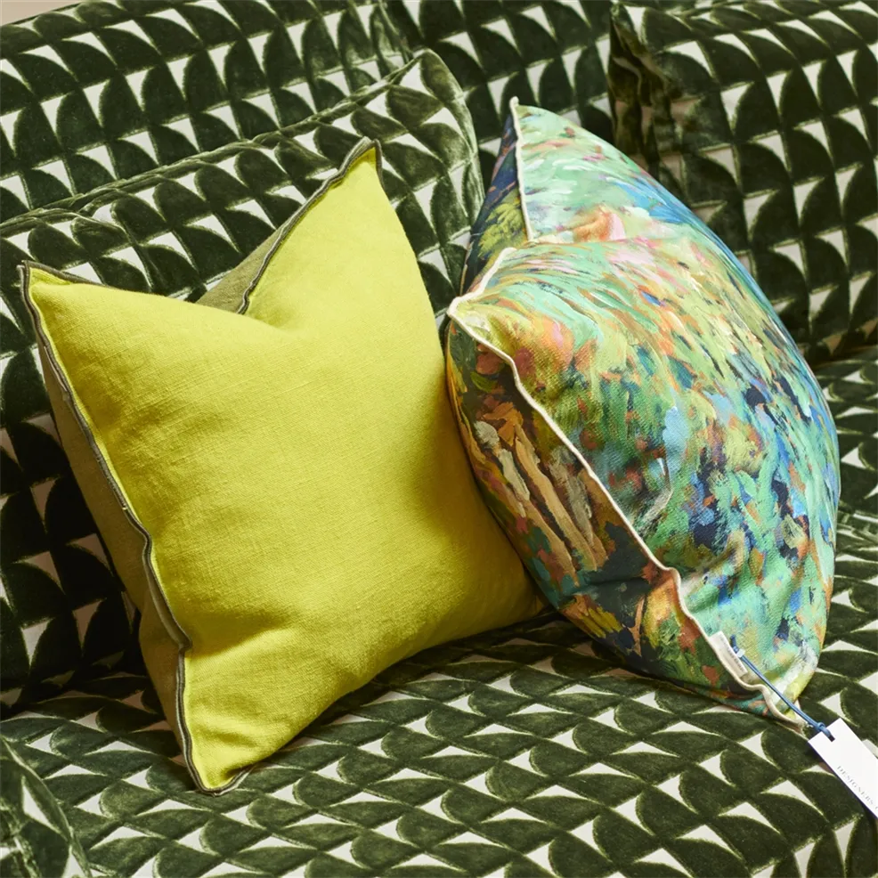 Foret Impressioniste cotton cushion