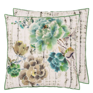 Kyoto Flower Jade cushion