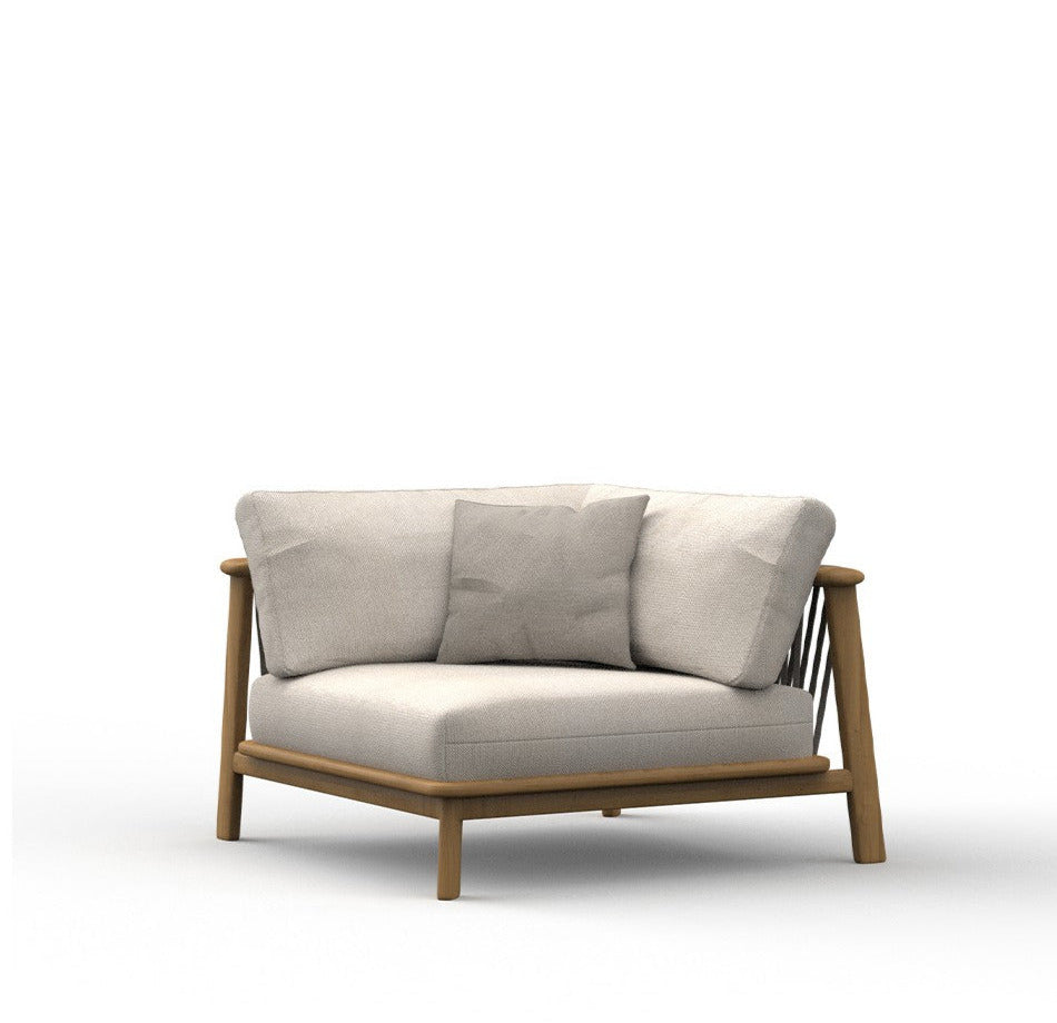 Corner Piece for Modular Outdoor Sofa - Erice