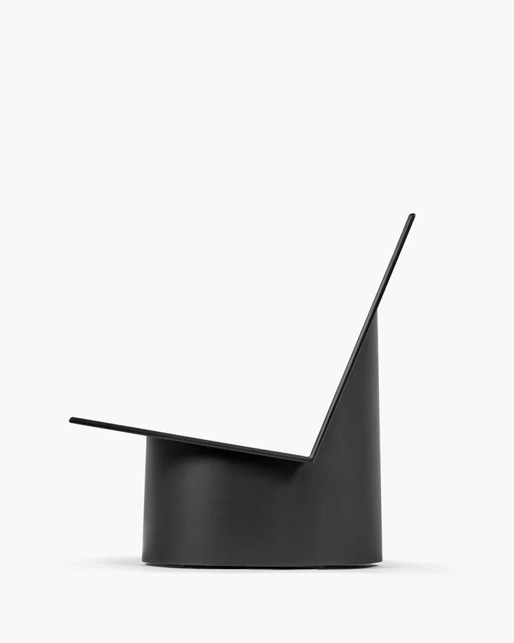 Lounge Chair Black Valerie Outdoor