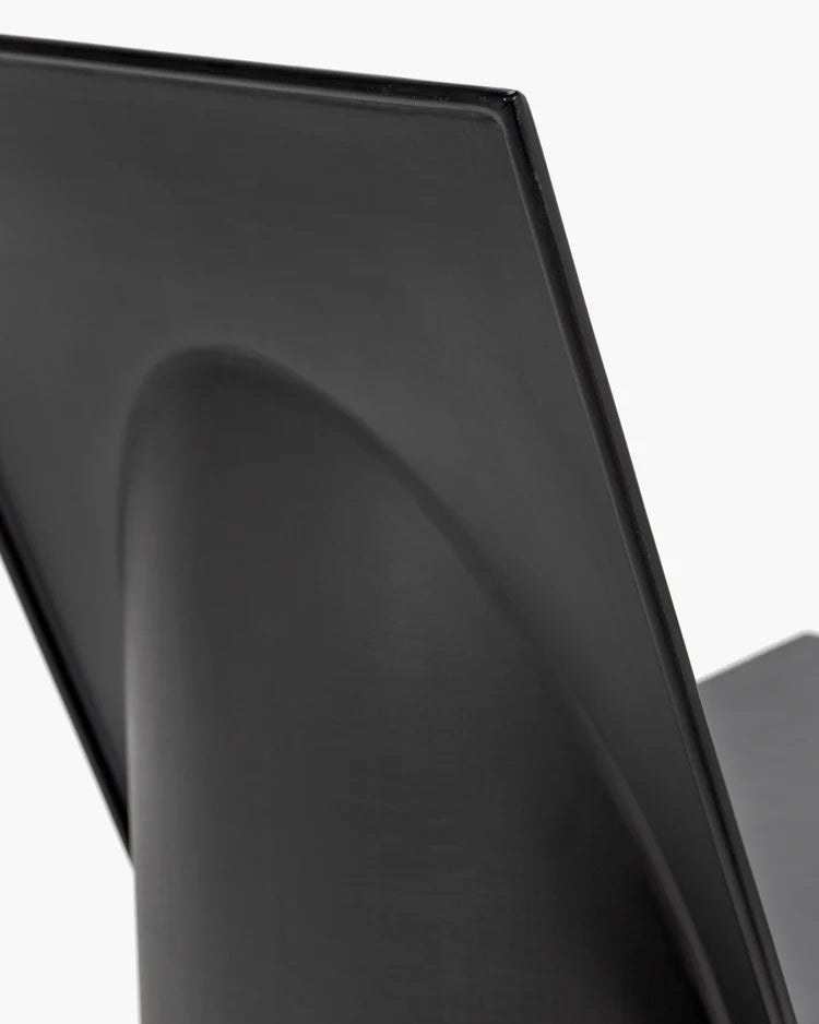 Lounge Chair Black Valerie Outdoor