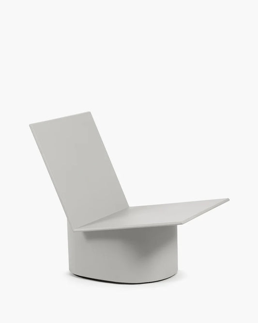 Lounge Chair Grey Valerie Outdoor