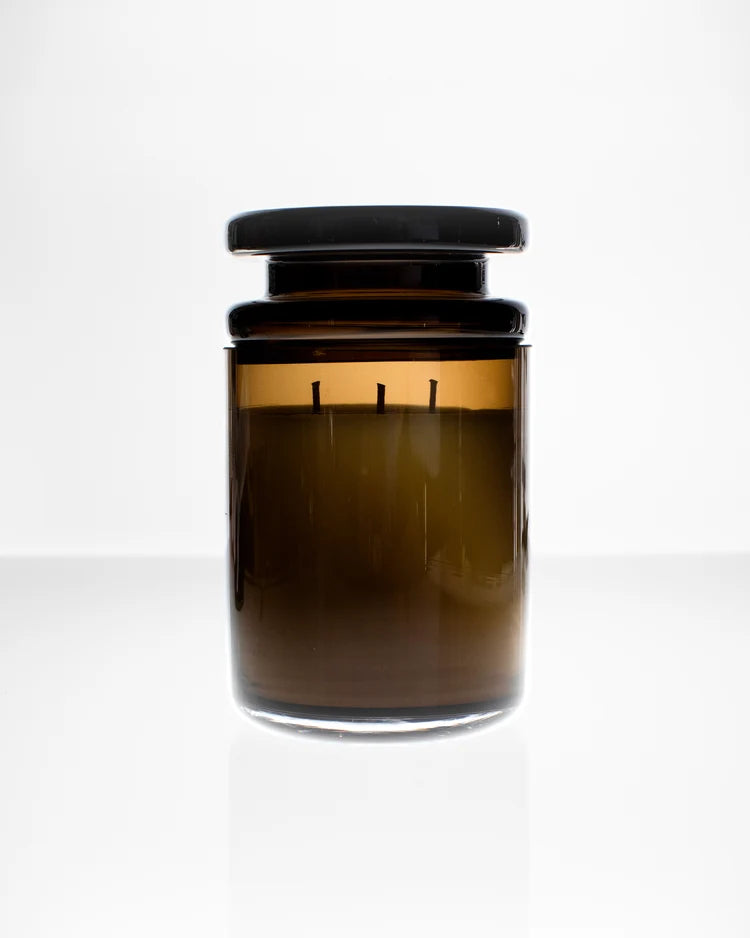 Scented Candle L Dark Brown Zephyr