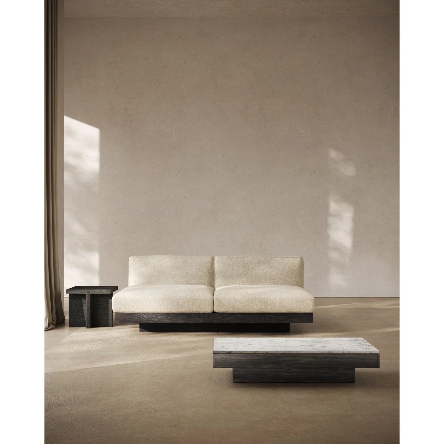 SIDETABLE RUDOLPH (with top Marble)