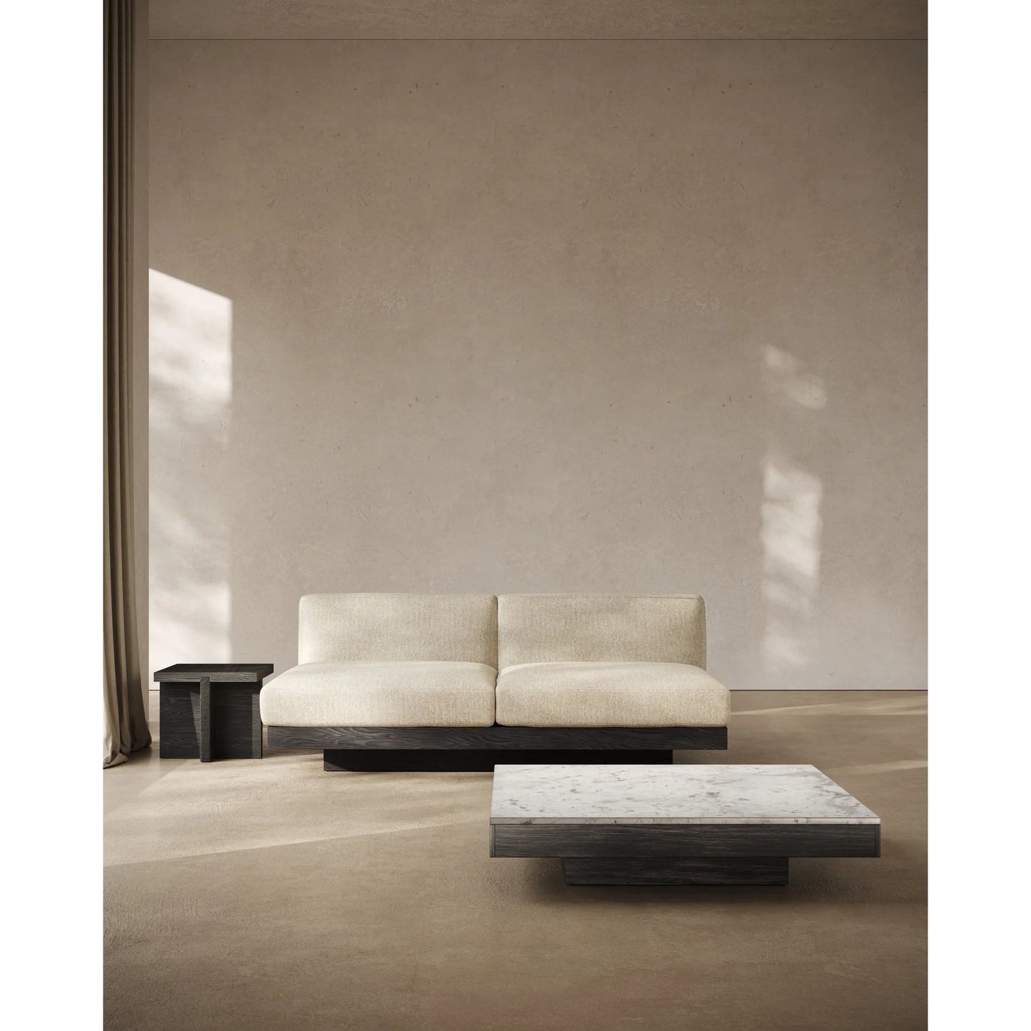 SIDETABLE RUDOLPH (with top Marble)
