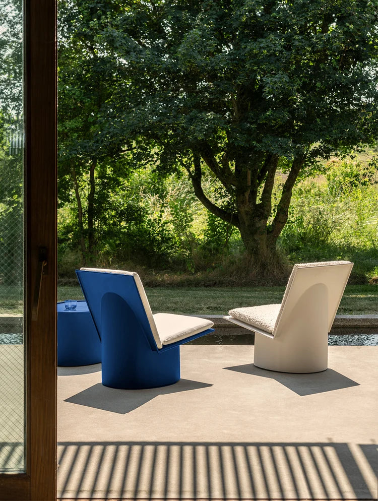 Cushion for Lounge Chair Valerie White Outdoor