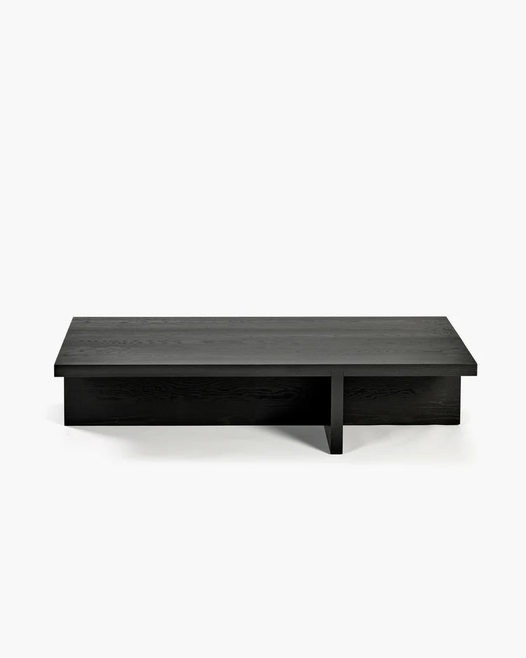 Coffee Table rectangular Black Rudolph