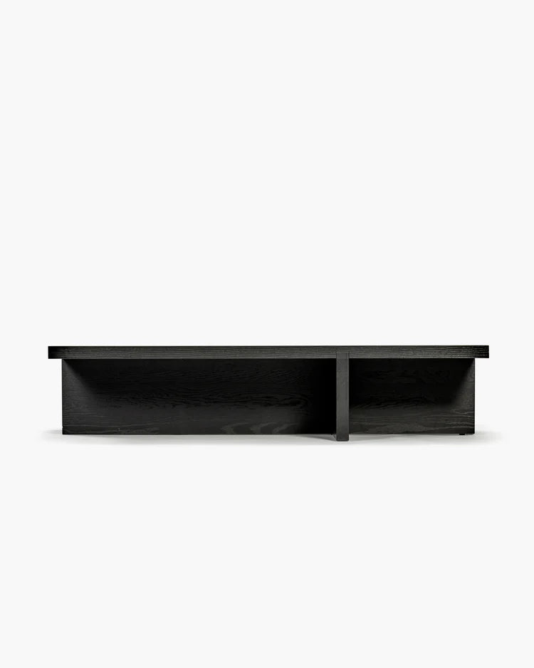 Coffee Table rectangular Black Rudolph