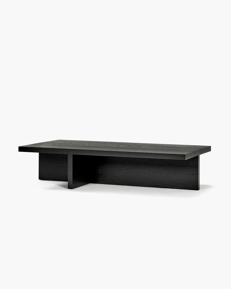 Coffee Table rectangular Black Rudolph