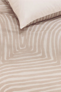 Natural Pattern Powder Duvet Covers Set vtwonen