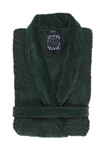 Load image into Gallery viewer, Dark Green Dodo Pavone bathrobe
