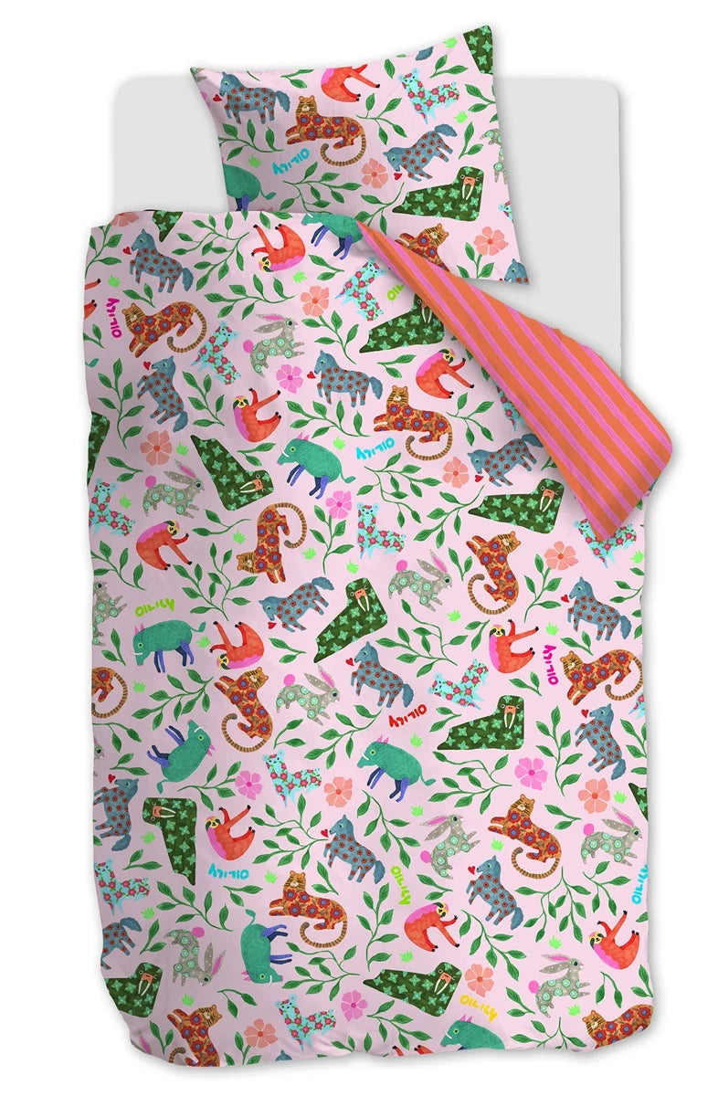 Happy Zoo NL UV Duvet Cover Set