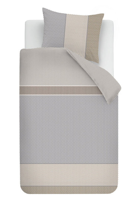 Feline Natural Duvet Cover