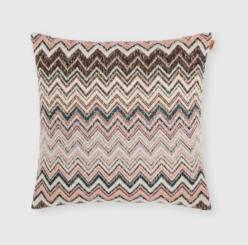 Forest Cushion - Orange & Multicoloured (40 x 40 cm)