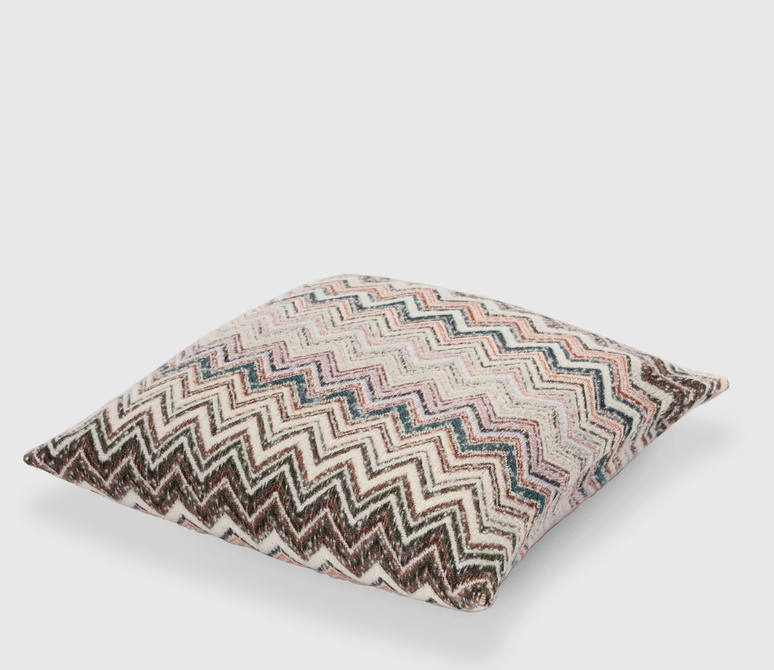 Forest Cushion - Orange & Multicoloured (40 x 40 cm)