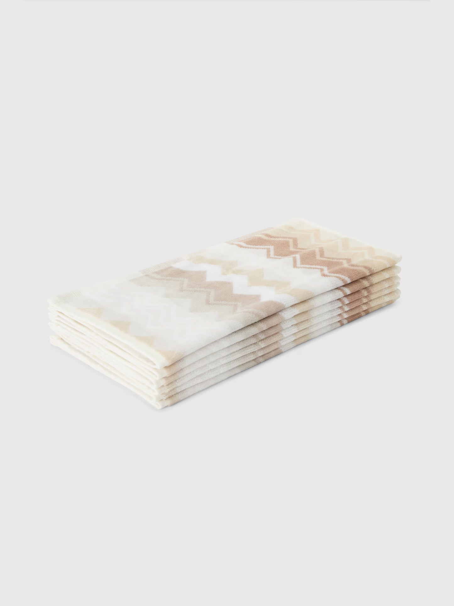 Giacomo face towels - Beige- 6 pieces