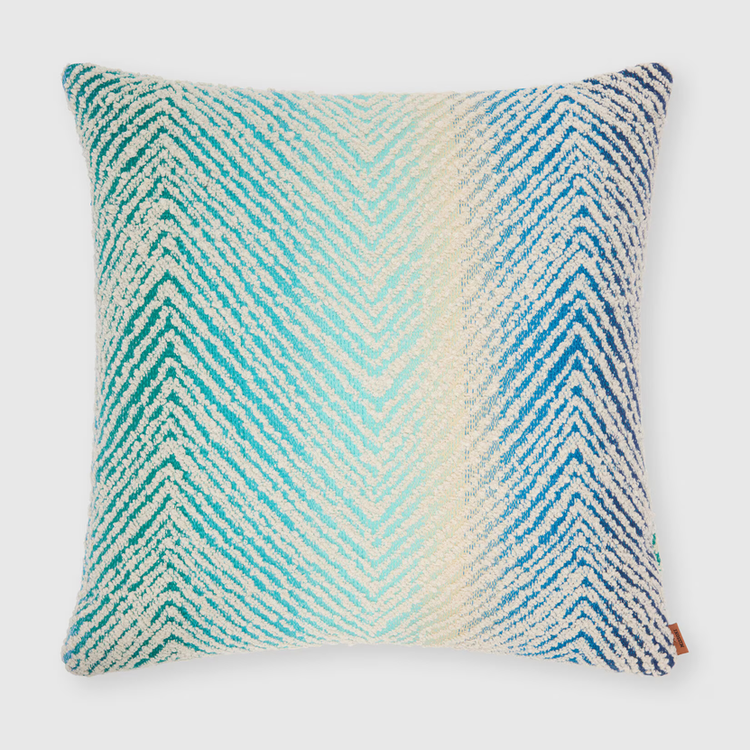Island Outdoor Cushion - Turquoise Multicoloured (45 x 45 cm)