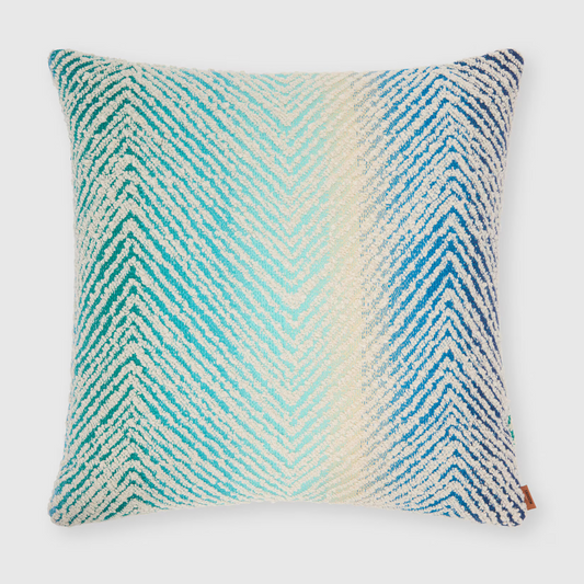 Island Outdoor Cushion - Turquoise Multicoloured (45 x 45 cm)