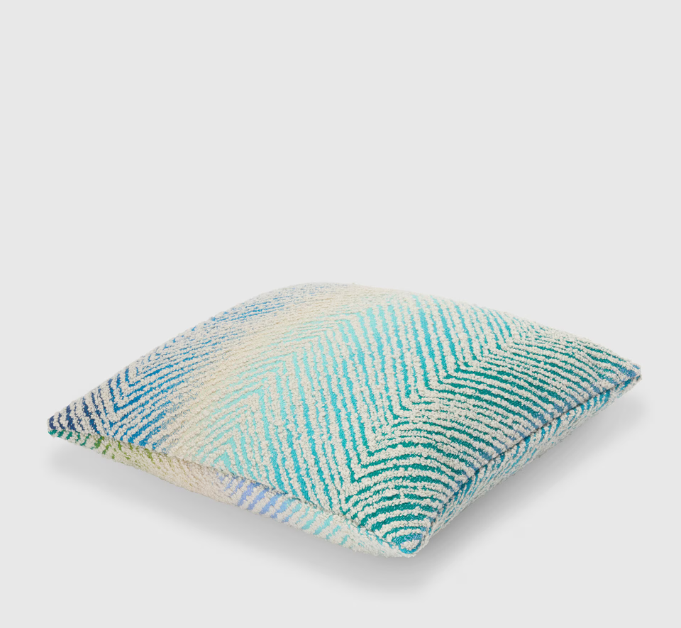 Island Outdoor Cushion - Turquoise Multicoloured (45 x 45 cm)