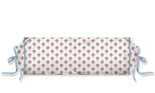 Carregar imagem no visualizador da galeria, Roll Cushion Jaipur Flower Light Blue
