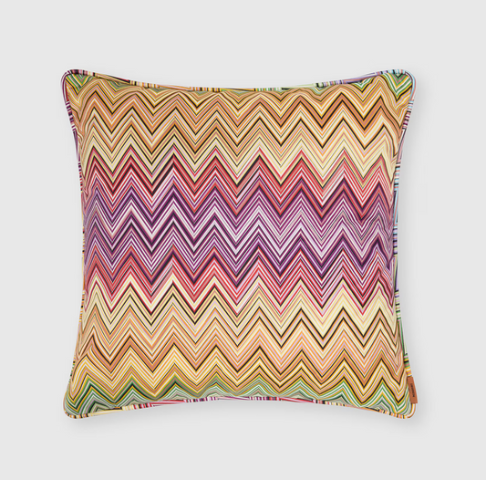 Jarris Cushion - Red & Multicoloured (40 x 40 cm)
