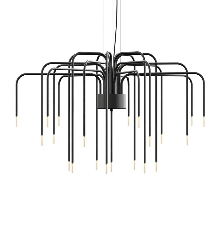 Boom suspension lamp