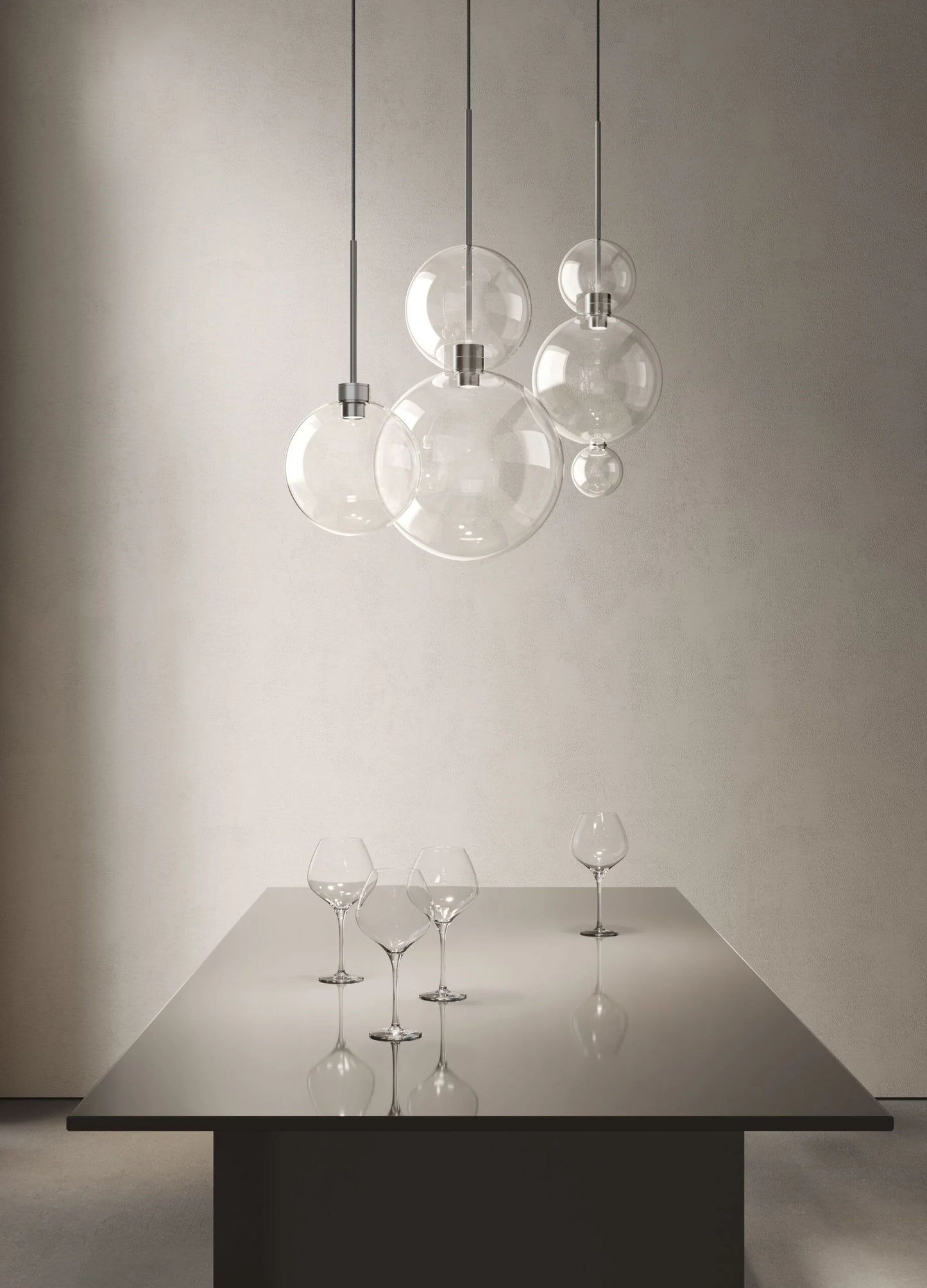 Opium Suspension transparent lamp