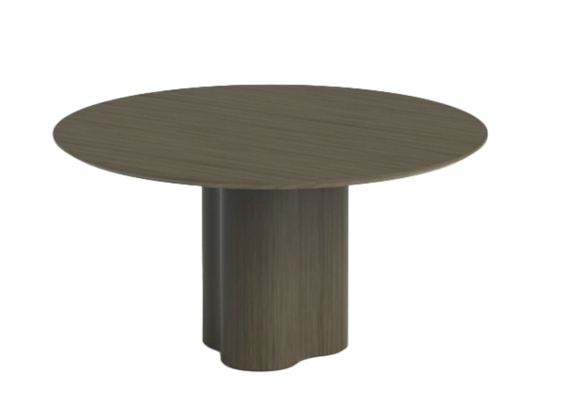 Stella  Dining Table ø 160 - Ash and Oak (base)