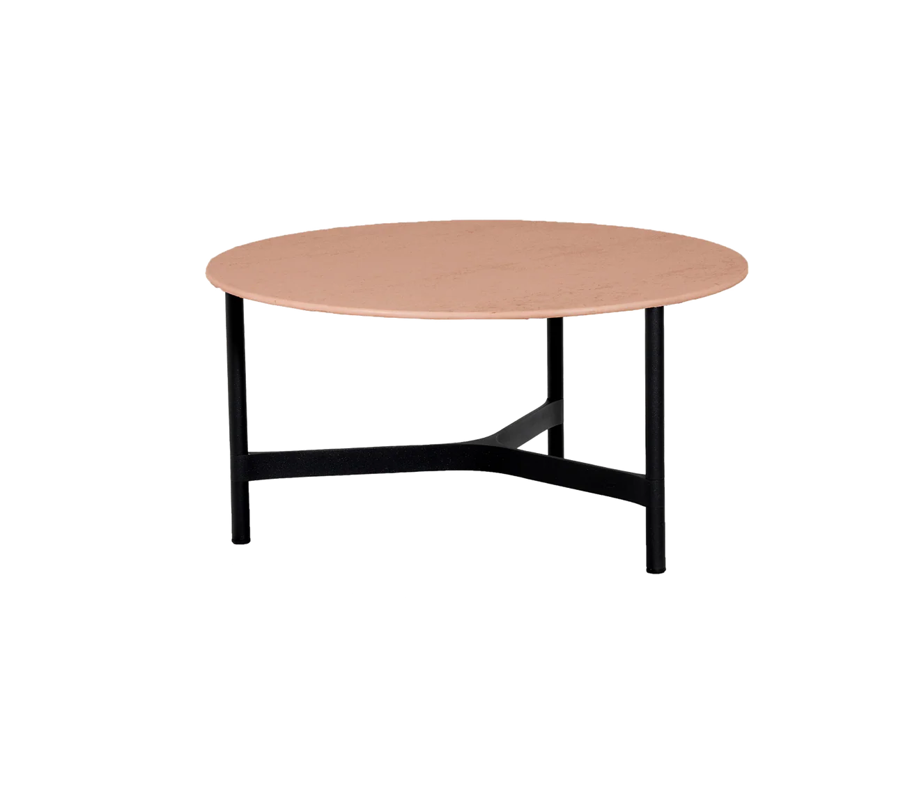Twist aluminium coffee table