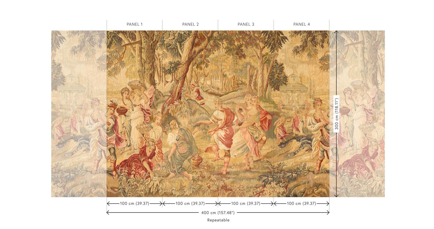 Collection Arte  Les Tapisseries - Récolte des Fleurs