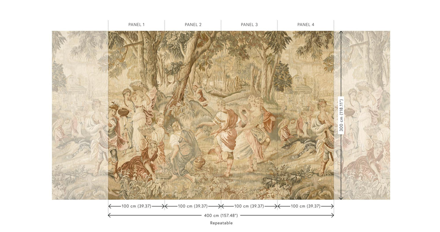 Collection Arte  Les Tapisseries - Récolte des Fleurs