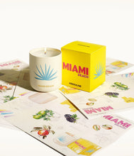 Load image into Gallery viewer, Miami Beach Book &amp; Travel From Home Scented Candle
