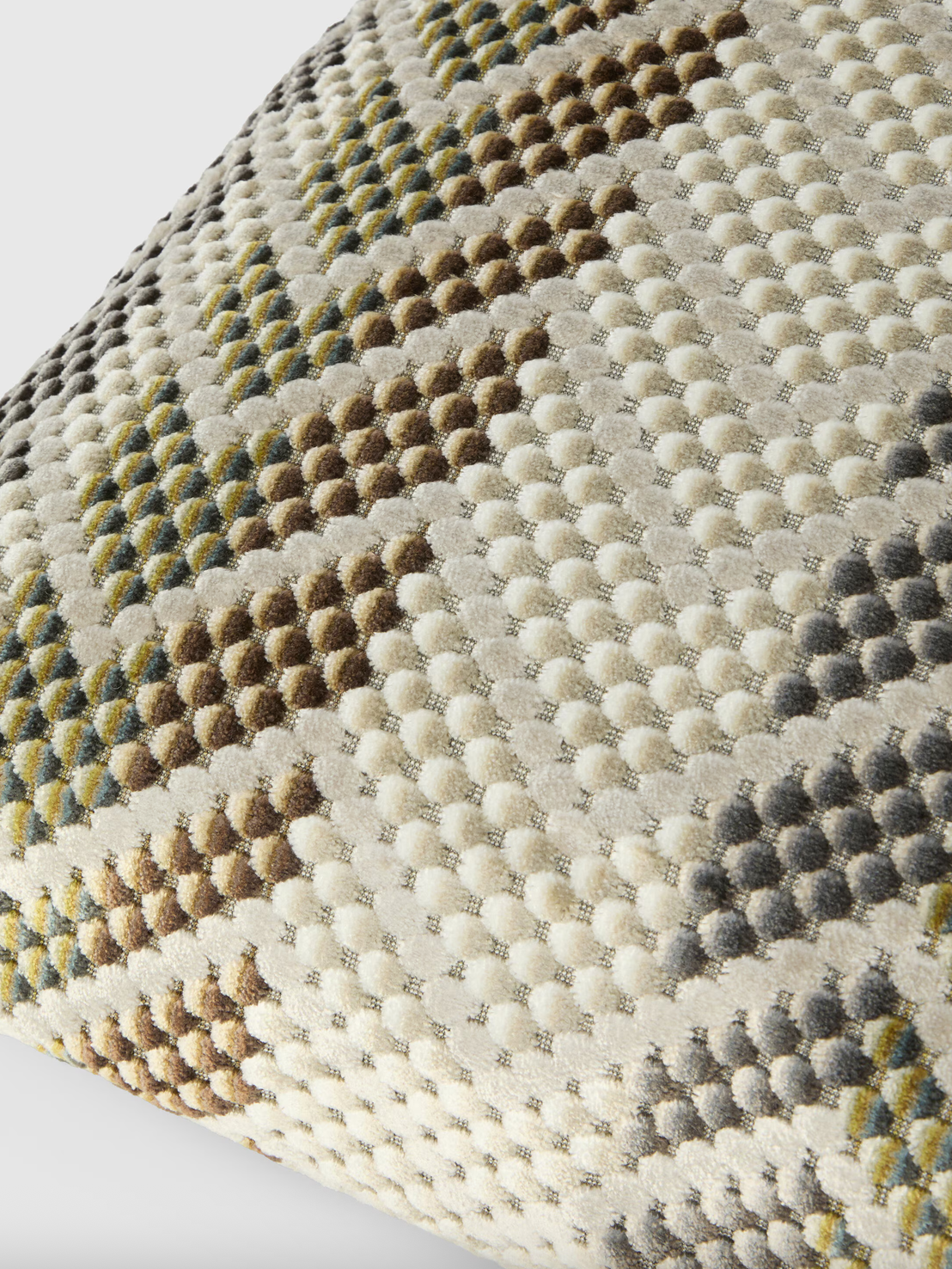 Squame Cushion - Beige & Multicoloured (60 x 60 cm)