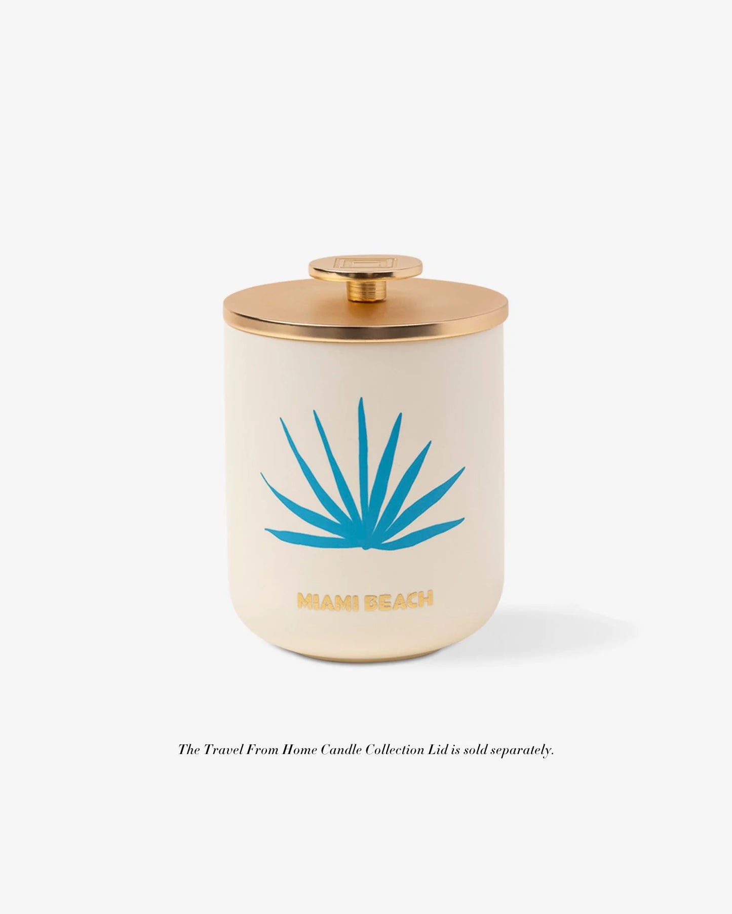 Miami Beach Book & Travel From Home Scented Candle