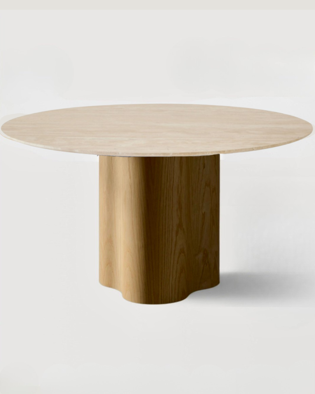 Stella  Dining Table ø 120 - Ash and Oak  (base)