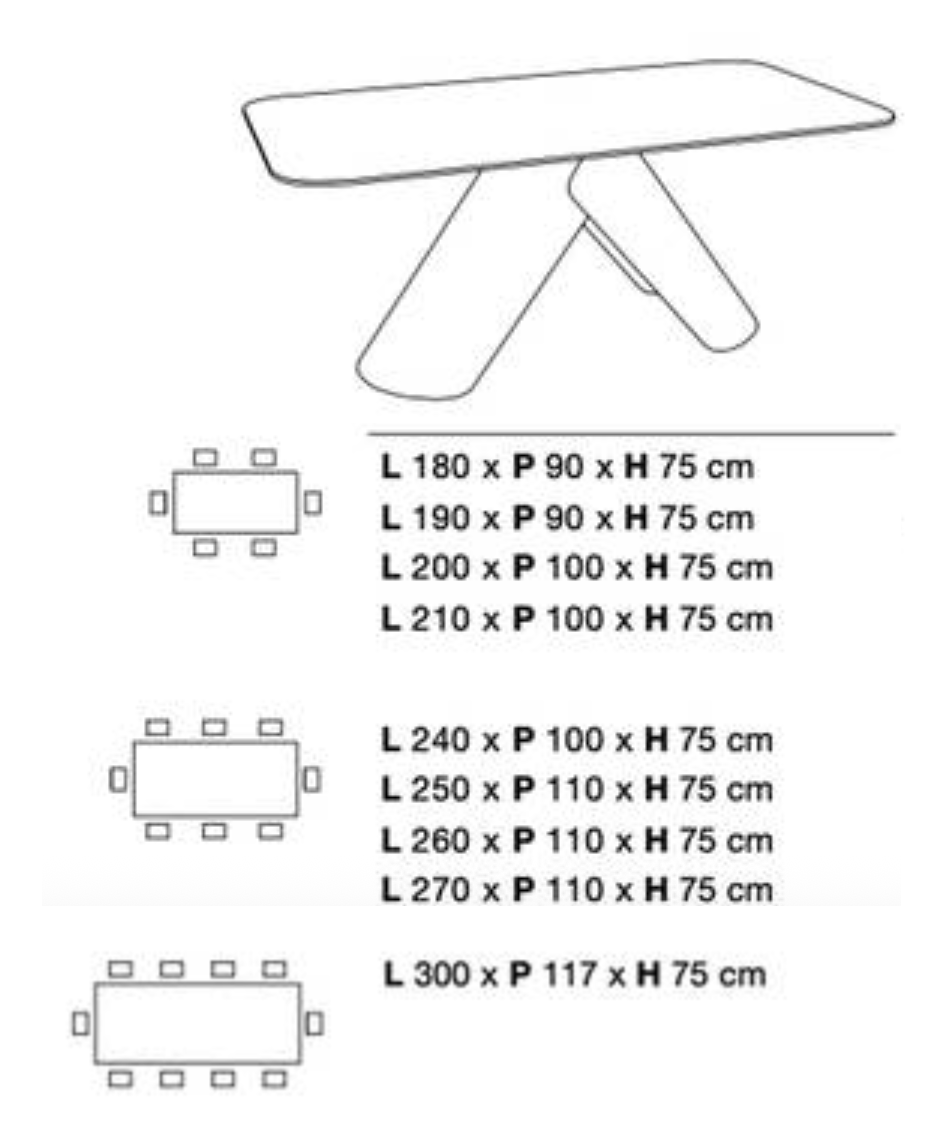Omik Dining Table (Embossed Black)