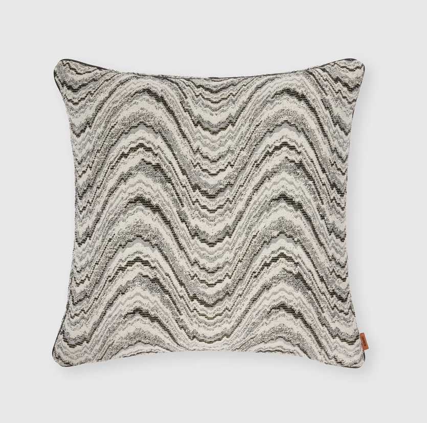 Ortigia Cushion - Black & White (40 x 40 cm)
