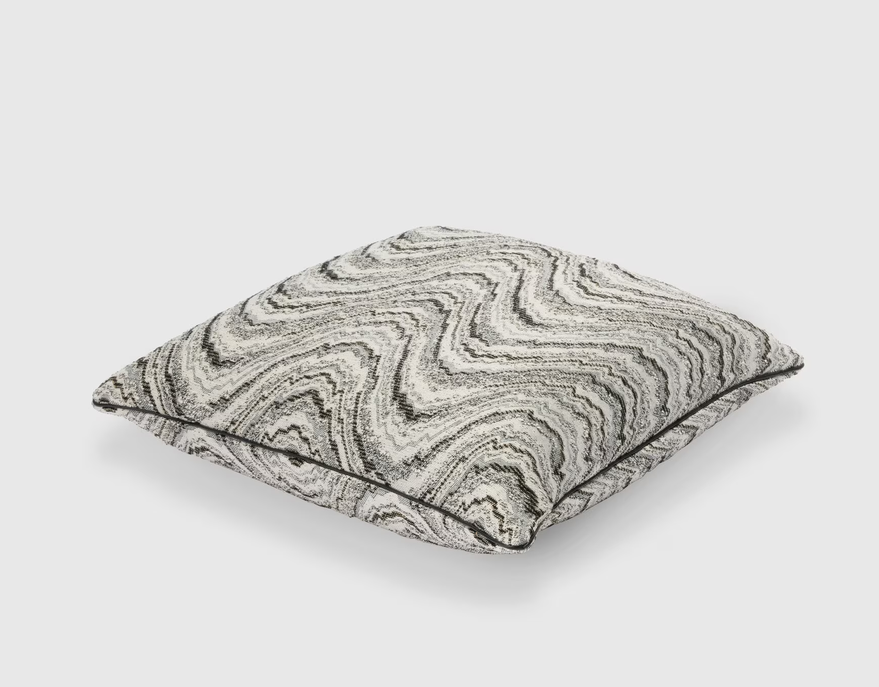 Ortigia Cushion - Black & White (40 x 40 cm)