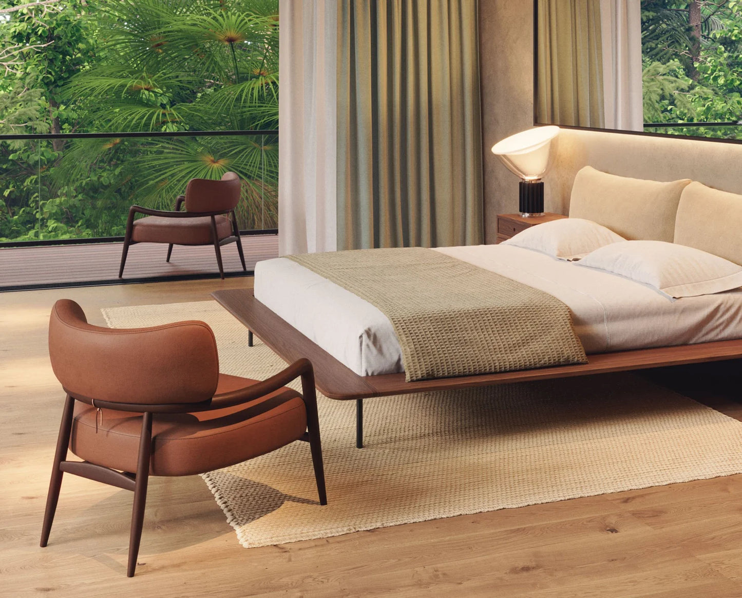 Botero Lounge Chair (Plain Leather)
