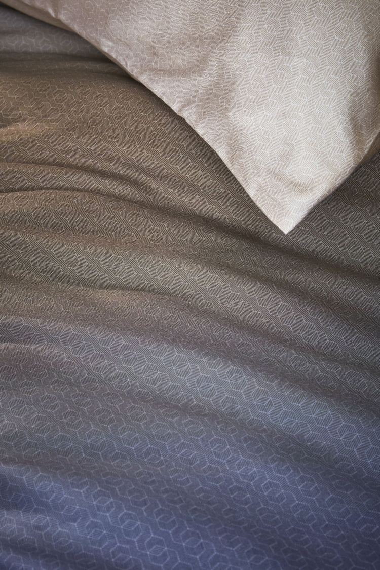 Ruth Blue Duvet Cover