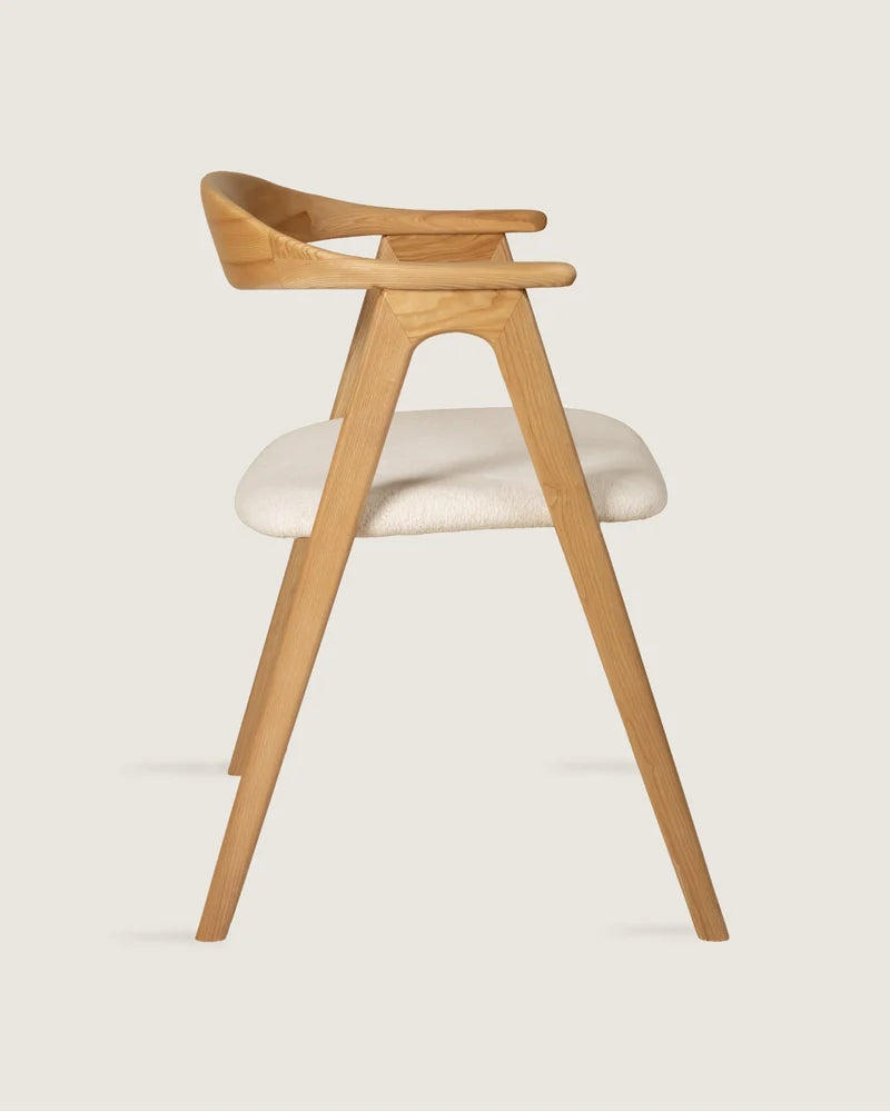 Lyra chair - set of 4 in Walnut
